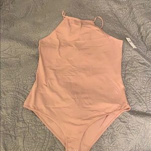 Pink bodysuit